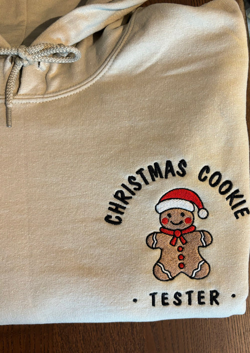 Christmas Cookie Baker & Tester Matching Hoodies