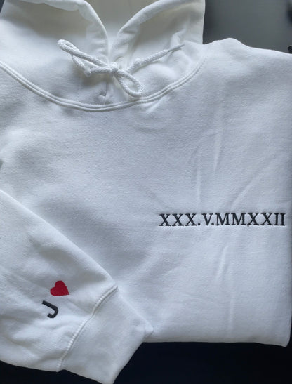 Gepersonaliseerde Trui met Romeinse Cijfers