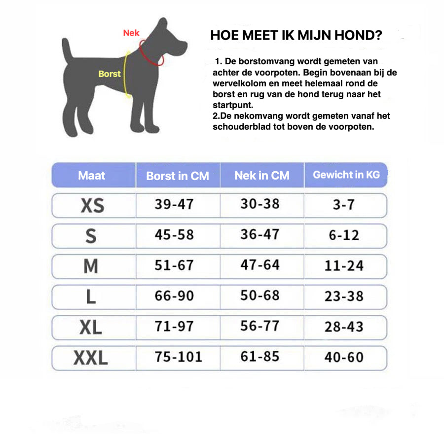 Gepersonaliseerd Hondentuig