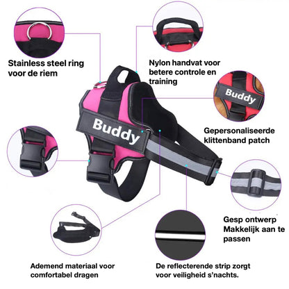 Gepersonaliseerd Hondentuig